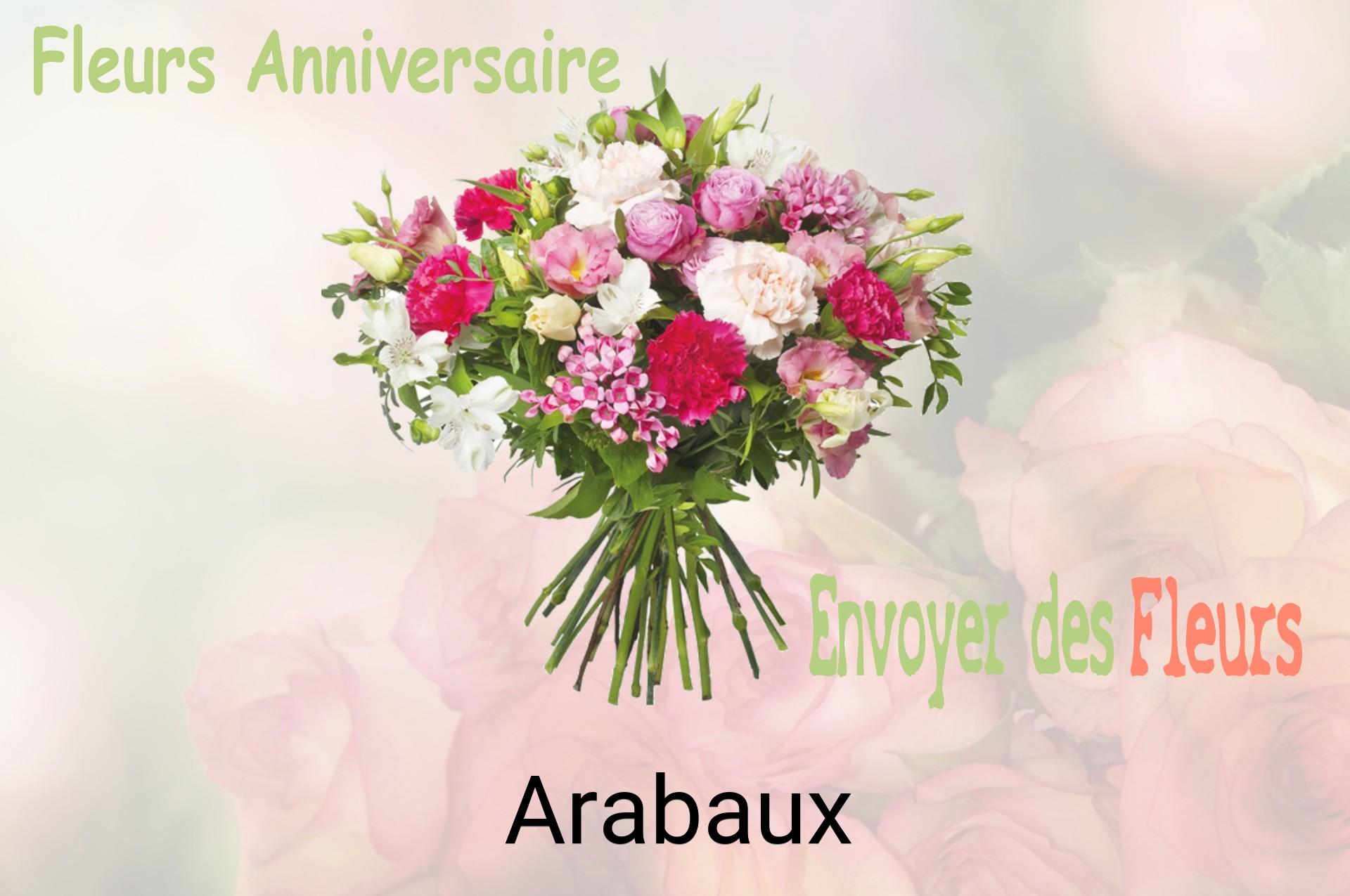 Bouquet de fleurs d’anniversaire livré à Arabaux