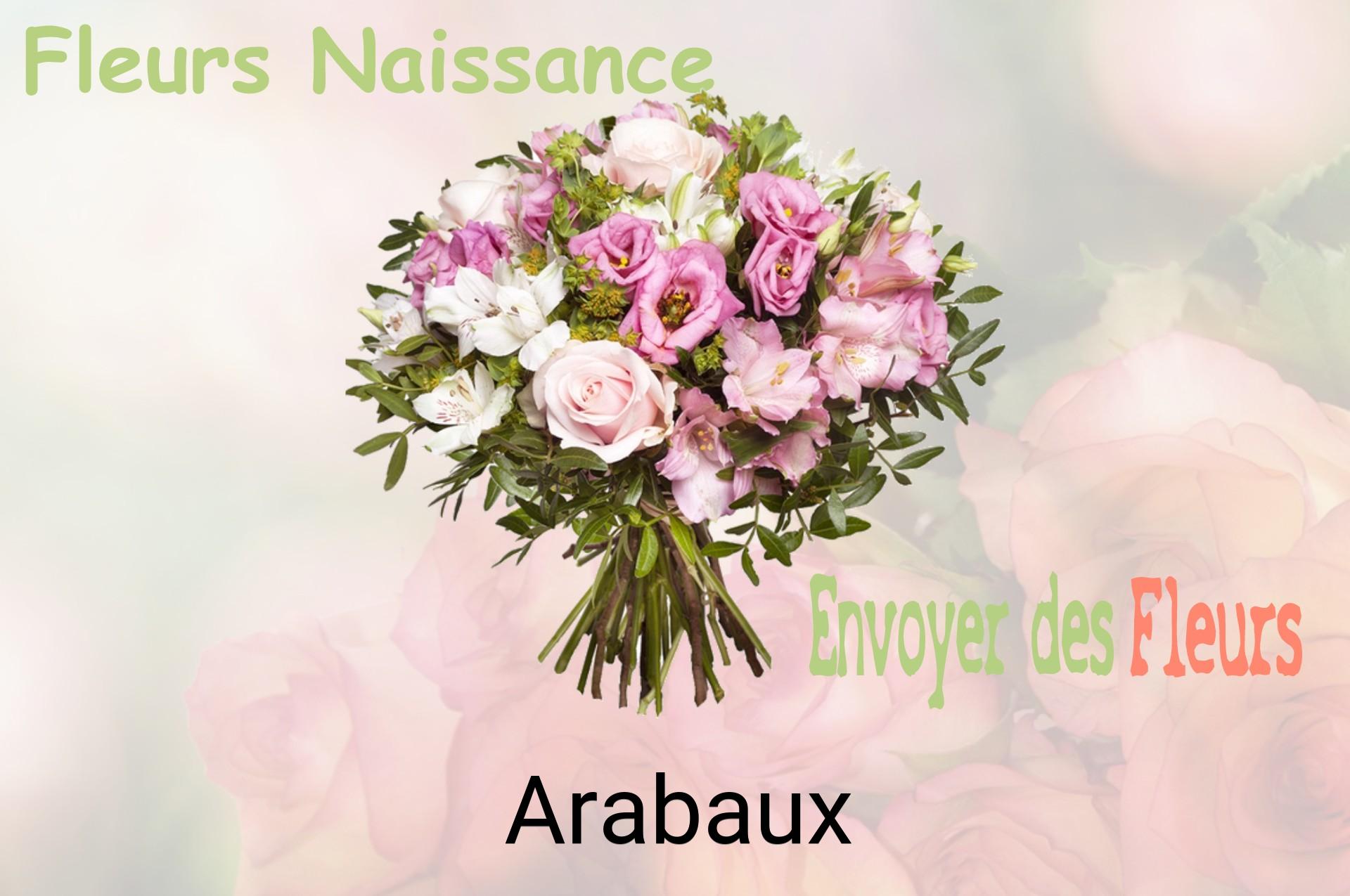 Bouquet de fleurs de naissance livré à Arabaux
